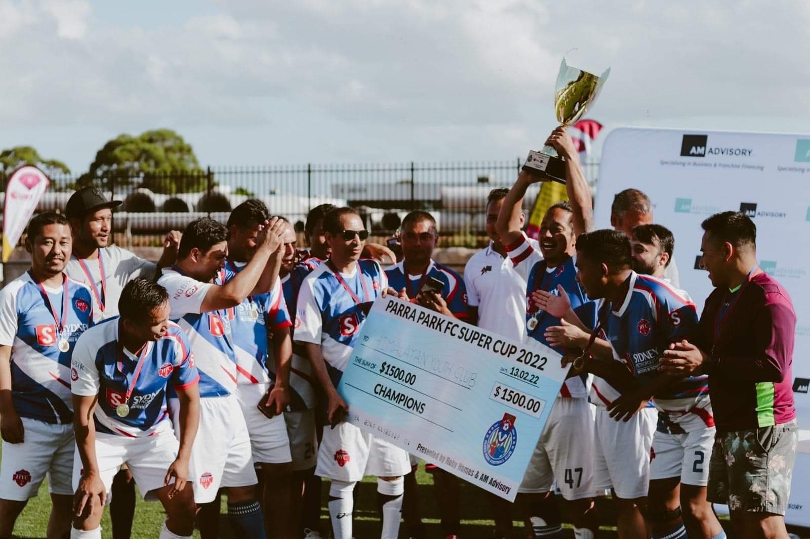 Himalayan Youth Club (HYC) wins the inaugural edition of the much-awaited football tournament ‘Parra Park FC Super Cup 2022’