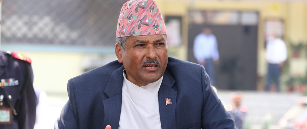 Nepal Rastra Bank (NRB) Governor Maha Prasad Adhikari.
