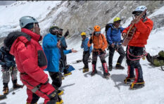 Singer Raju Lama climbed Mt Everest